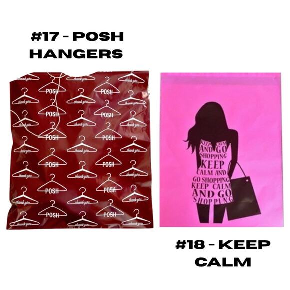 10 Colorful Poly Mailers Pack ~ Choose Your Prints - Picture 10 of 14